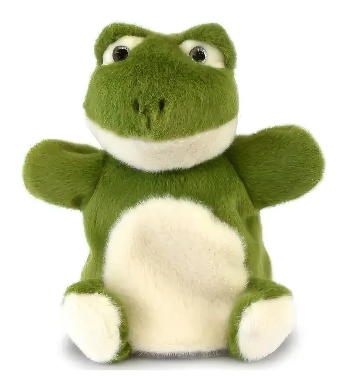 Doudou Podcoll Frog Plush Puppet 24Cm 1