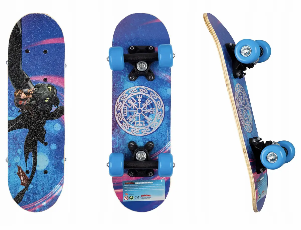 Dragons Mini Skateboard 43Cm 1