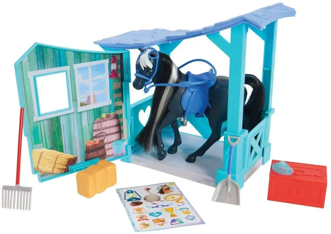 Dreamworks 39351 Spirit Horse And Stable Set 1