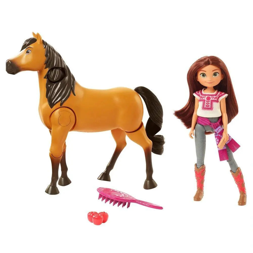 Dreamworks Spirit Untamed Ride Together Lucky Doll & Spirit 1