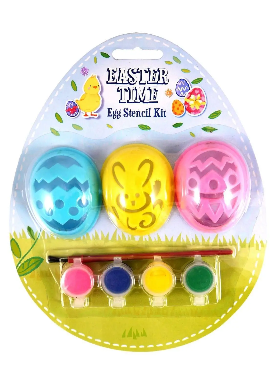 Easter Time Egg 5 Piece Stencil Kit 1