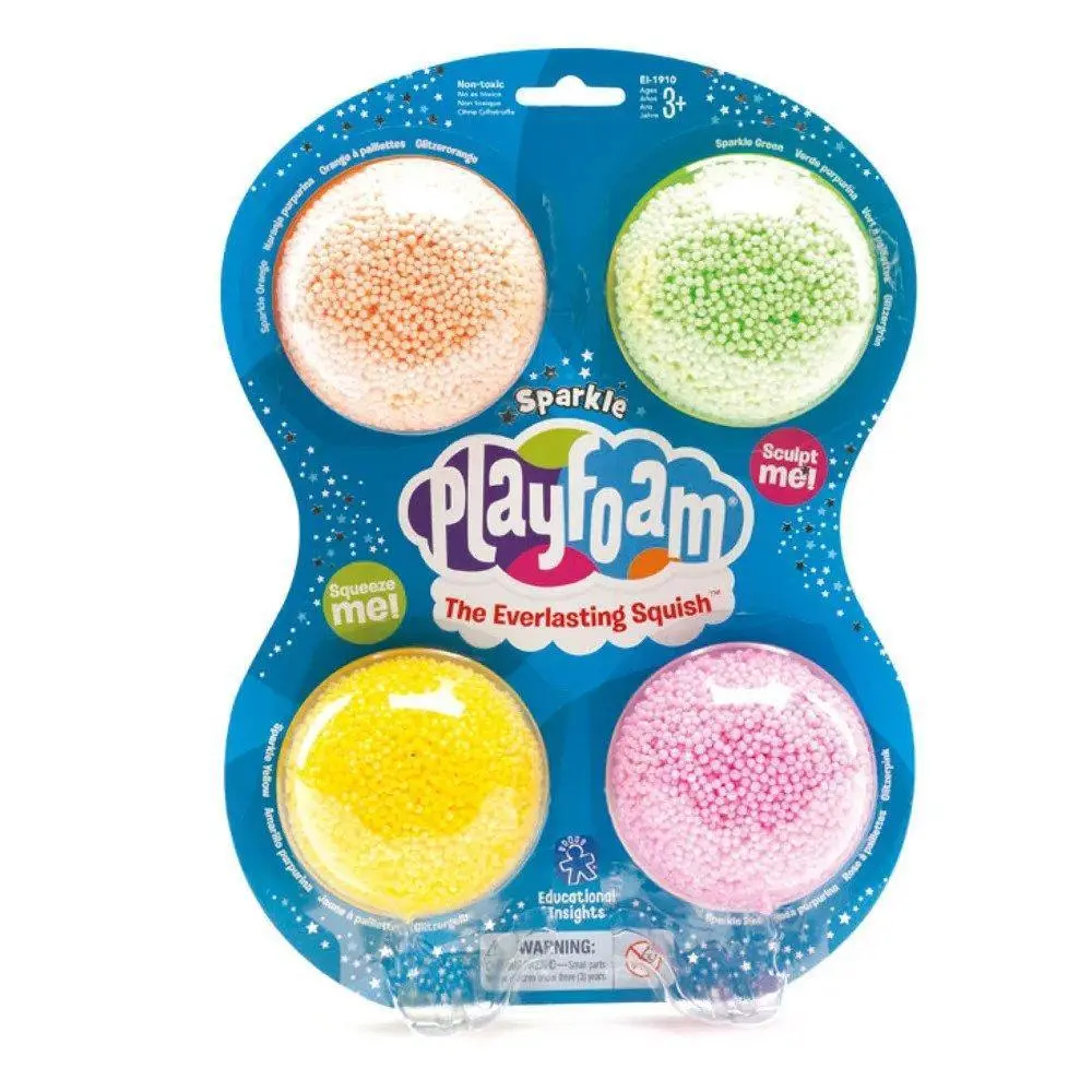 Educational Insights Playfoam Sparkle 1910 Squishy, Squashy Fun! 1