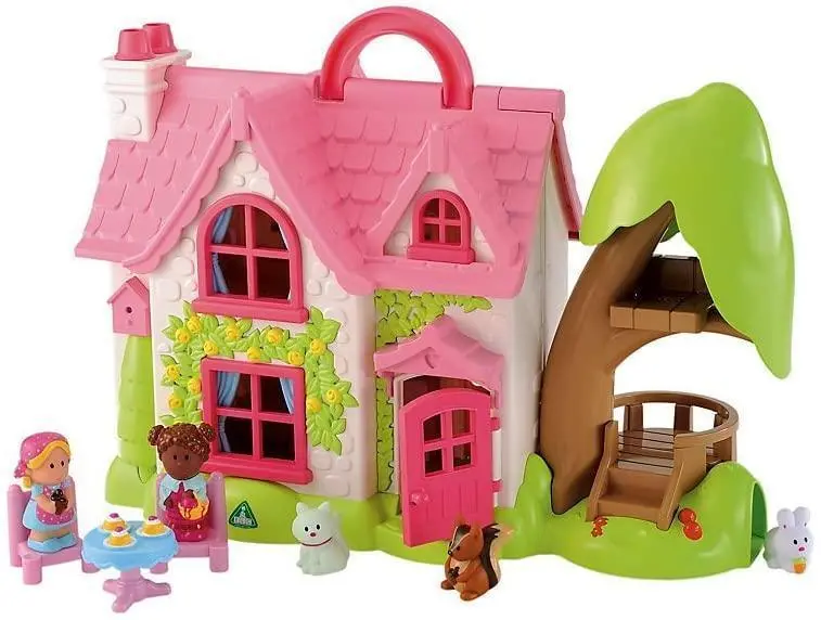 Elc Happy Land Cherry Lane Cottage Playset 1