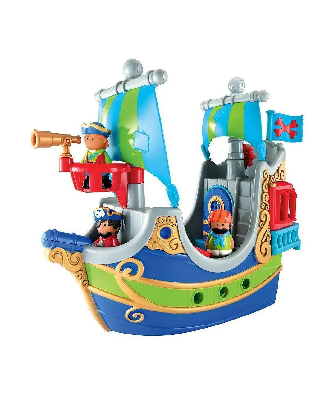 Elc Happyland Pirate Ship Playset 1