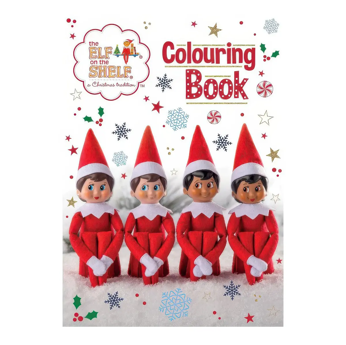 Elf On The Shelf Christmas Colouring Book 1