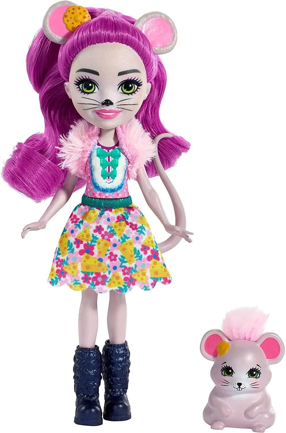 Enchantimals Fxm76 Mayla Mouse & Fondue 1