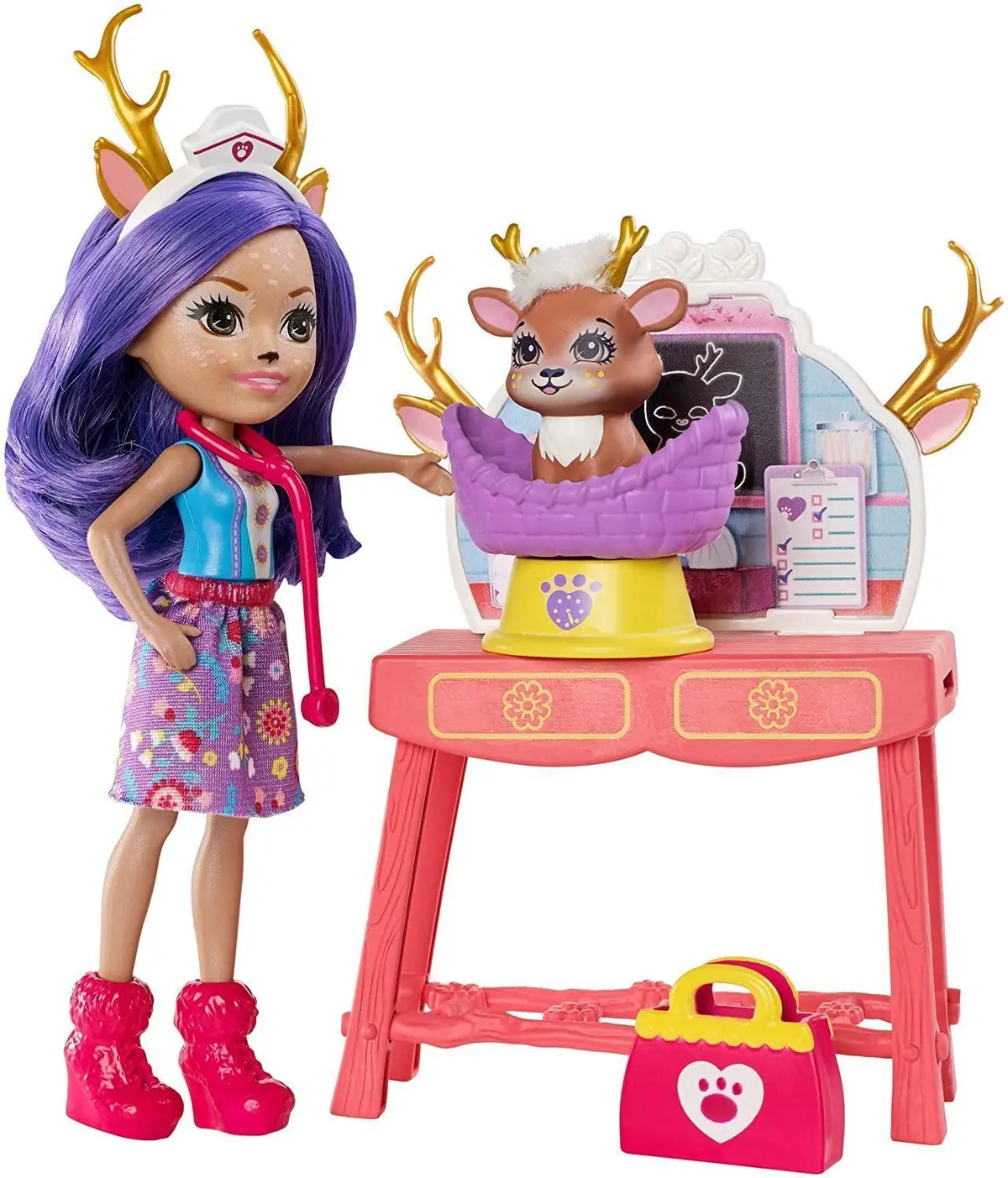 Enchantimals Gbx04 Caring Vet Doctor Playset With Accessories 1