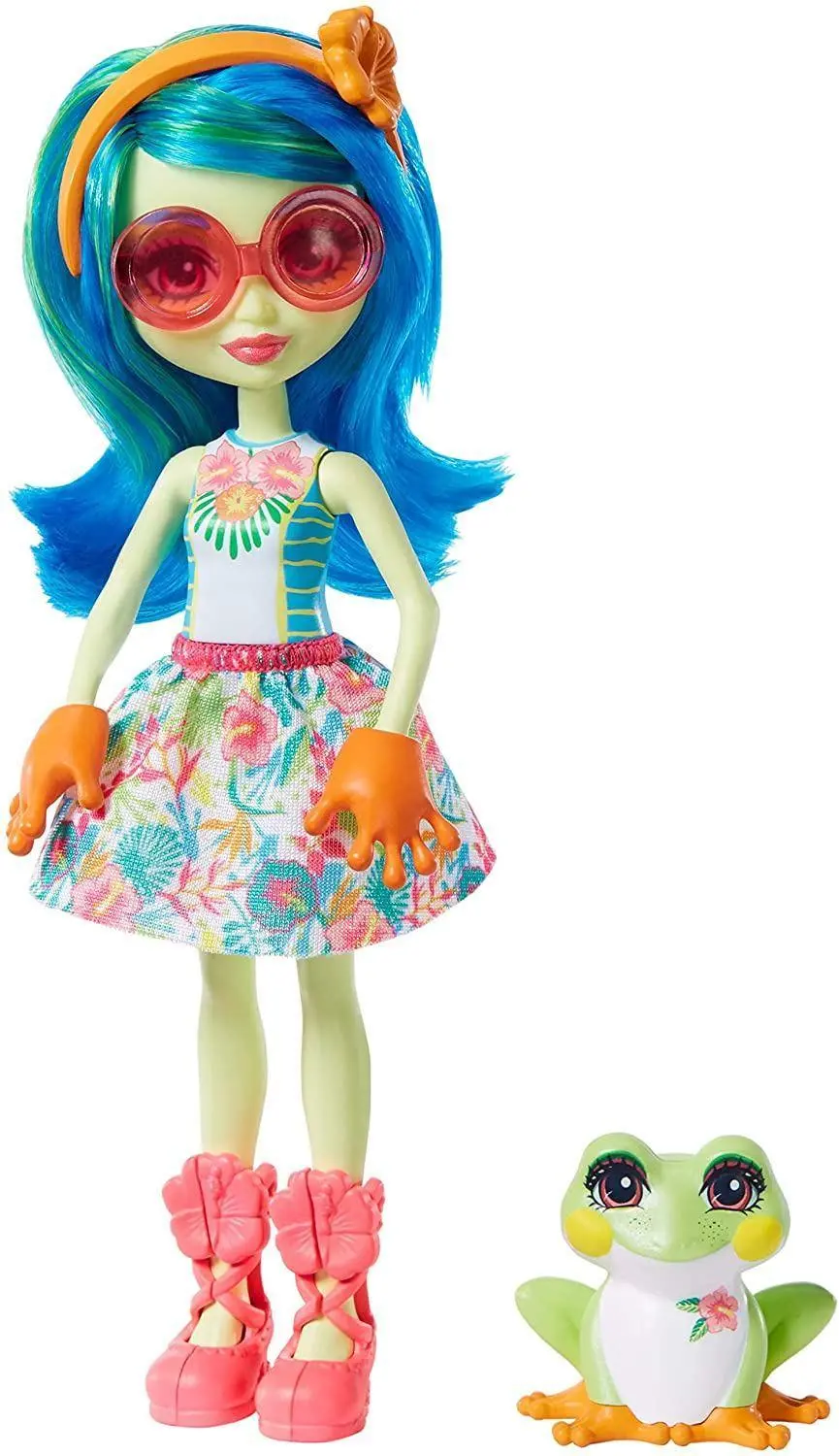 Enchantimals Gfn43 Tamika Tree Frog & Burst 1