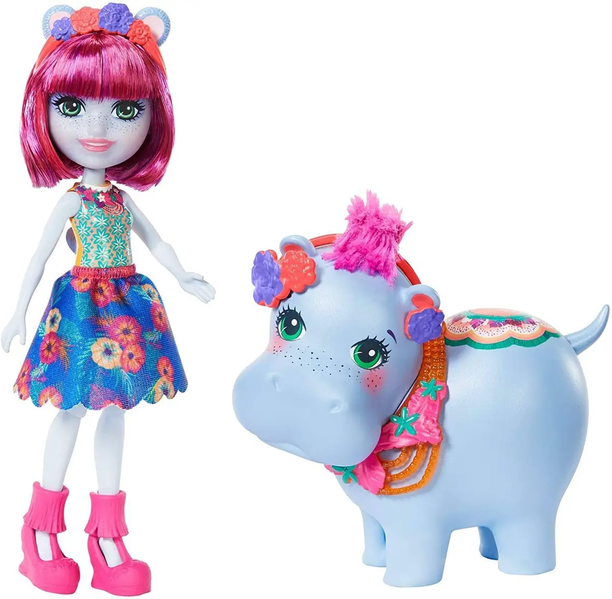 Enchantimals Hedda Hippo Doll & Lake Playset 1