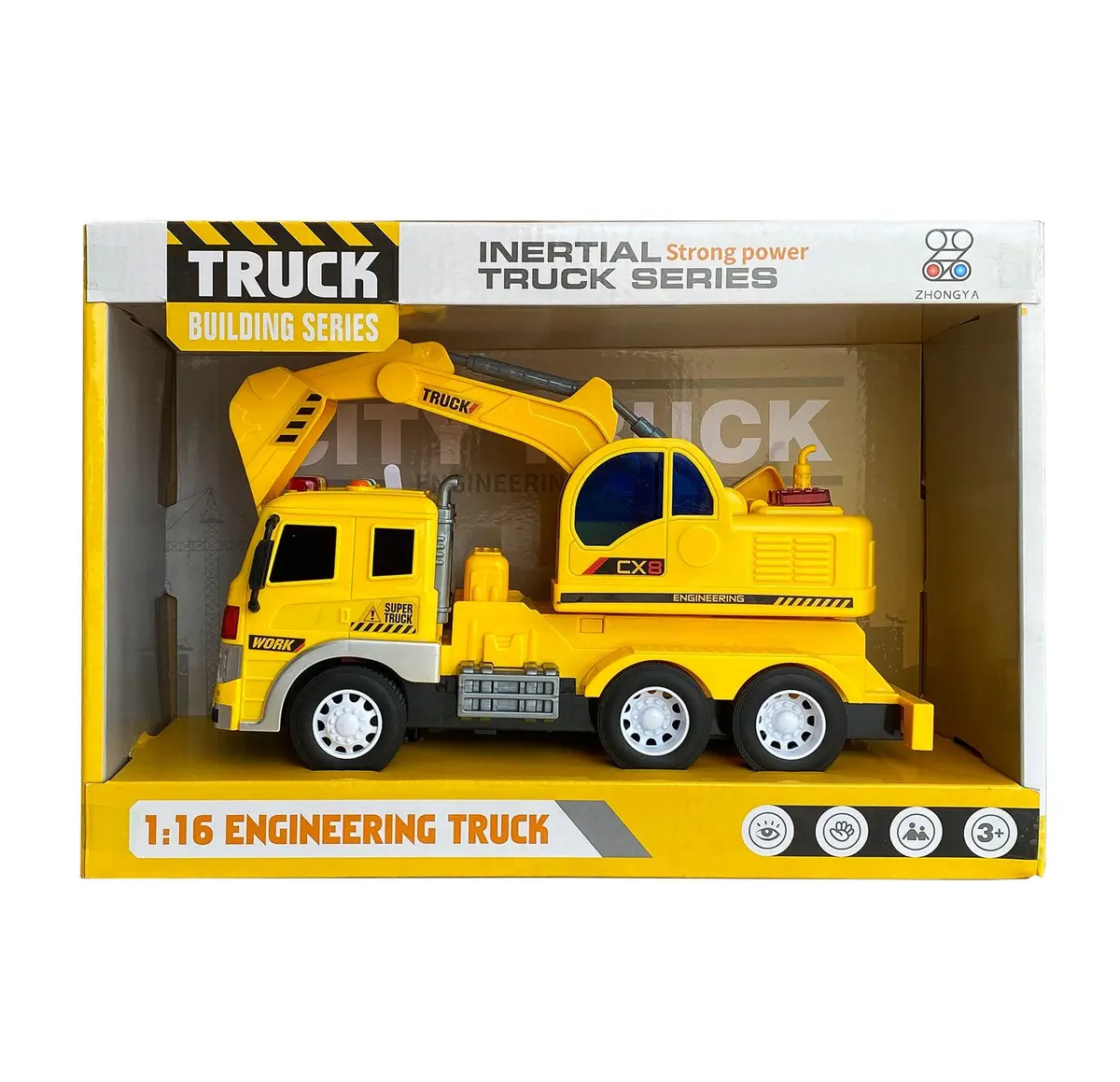 Engineering Interactive Excavating Truck With Lights & Sounds 1