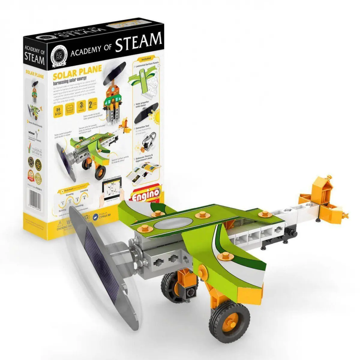 Engino Academy Of Steam Series Solar Plane Education 1