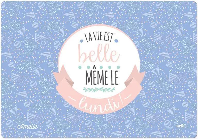 Erik Grupo Amelie French Desk Mat 34 X 49Cm 1
