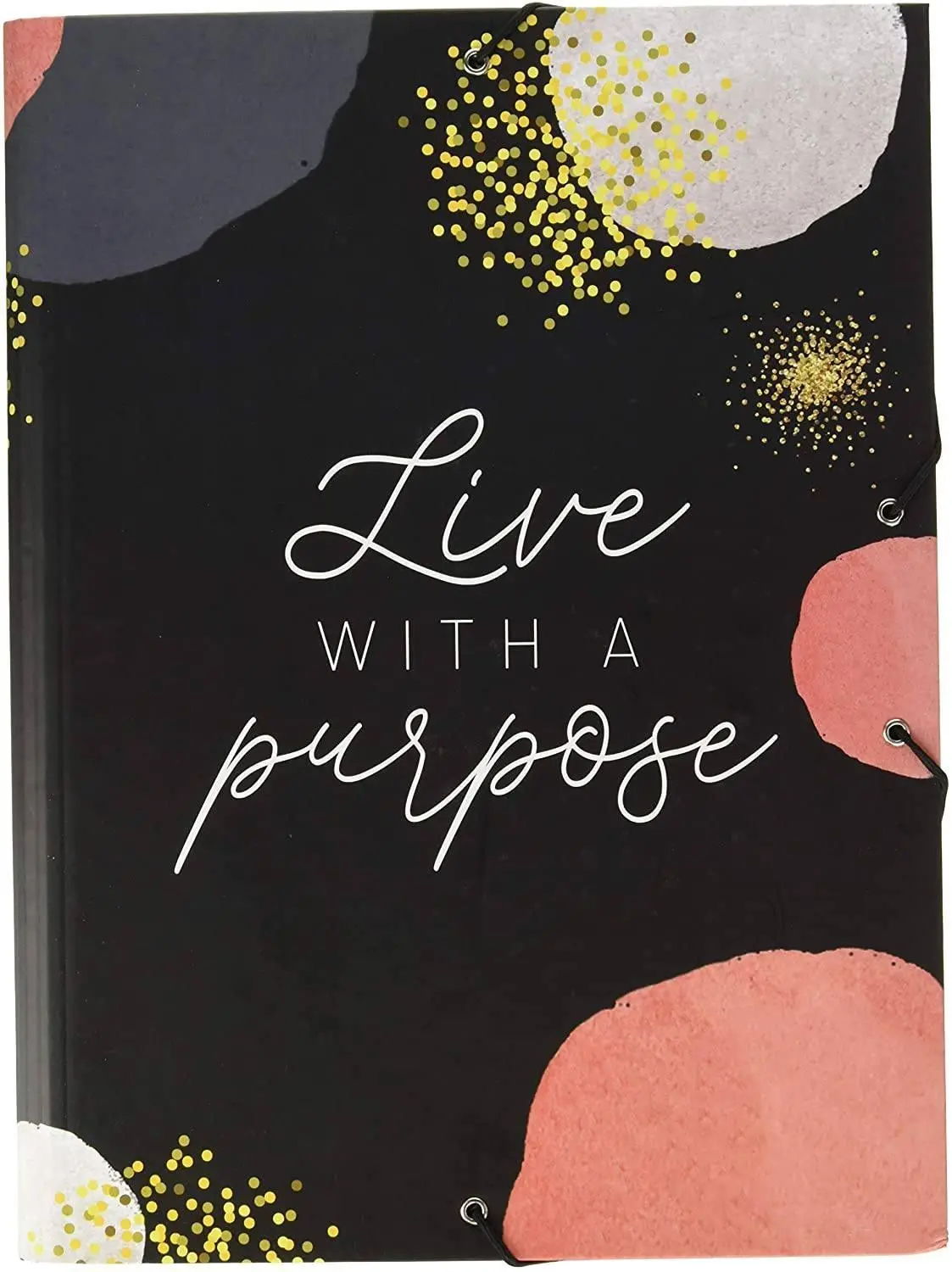 Erik Grupo Folder Elastic A4 Glitter Gold Dreams 1