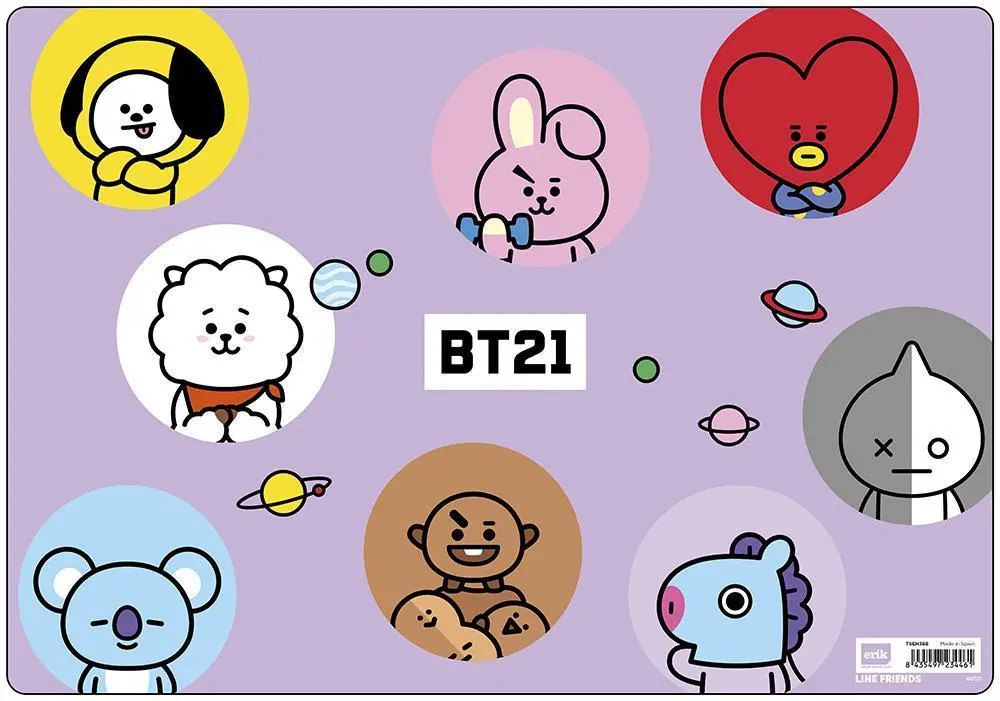Erik Grupo Multi-Function Bt21 Desktop Mat 1