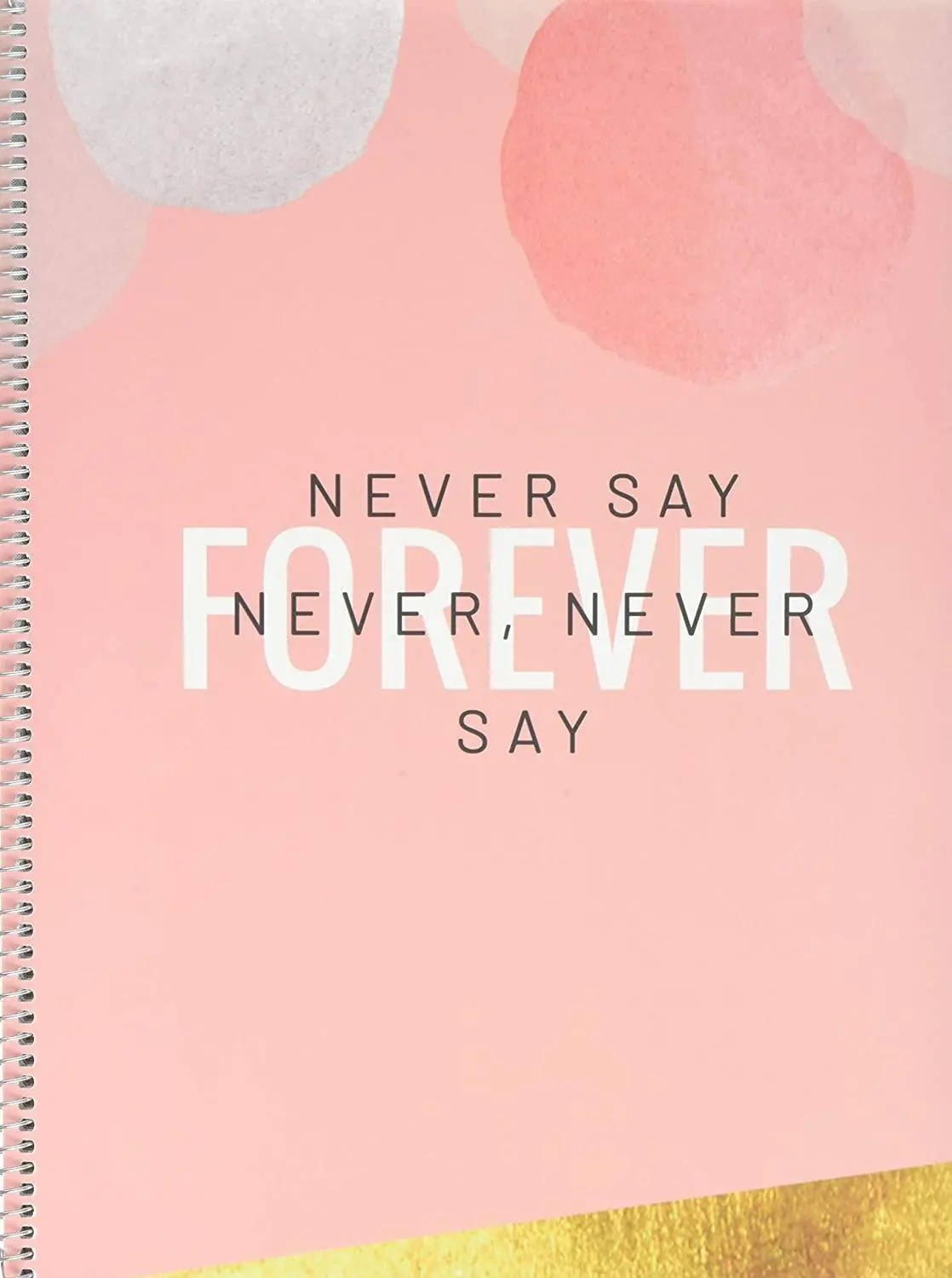 Erik Grupo Notebook A4, Microperforated, Glitter Gold Dreams 1