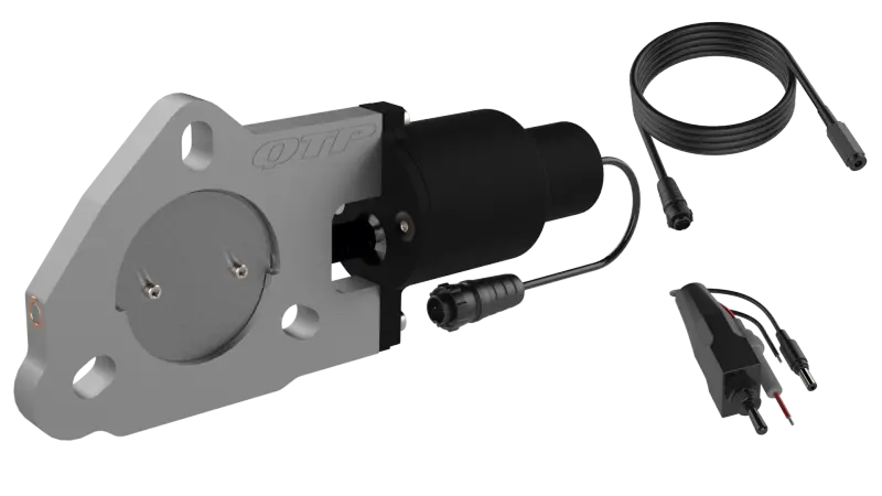 Qtp Qtec Electric Cutout Valve — 2.5-Inch Bolt-On, Single Unit With Remote Control 1