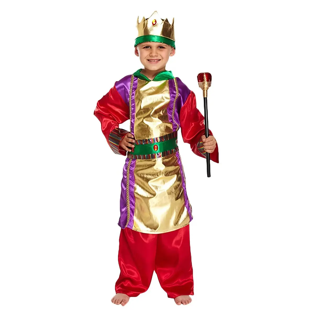 Fancy Dress Child King Costume 1