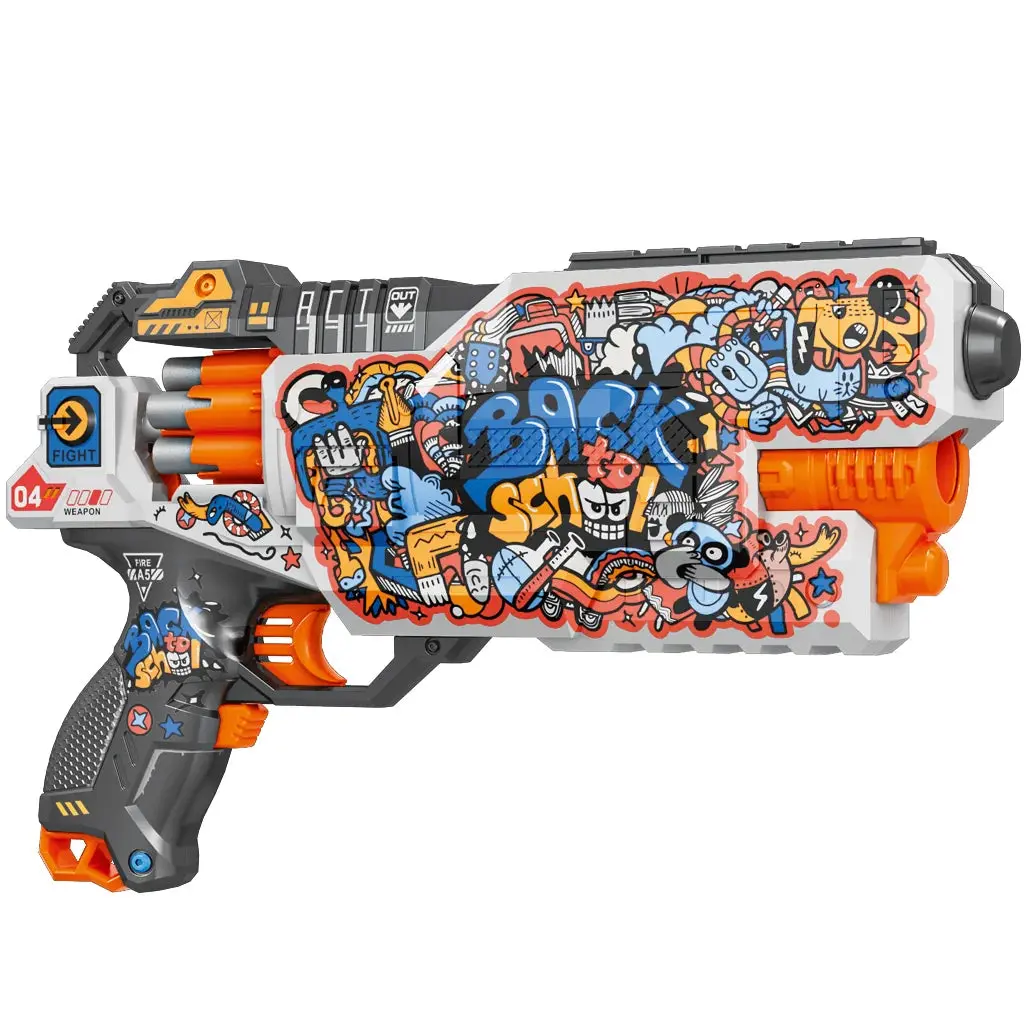 Fast Pioneer Electric Soft Bullet Toy Gun-Attached 24Pcs Bullets 1