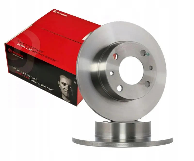 Brembo Premium Rear Brake Rotors For Subaru Brz (2013–2015), Forester (2009–2013), And Impreza (2008–2014) — Uv-Coated Oe Replacement 1