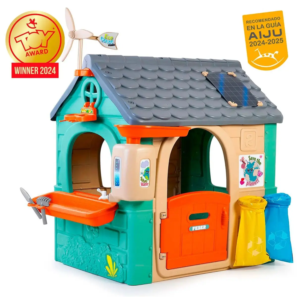 Feber Casual 6-In-1 Activity Playhouse 1