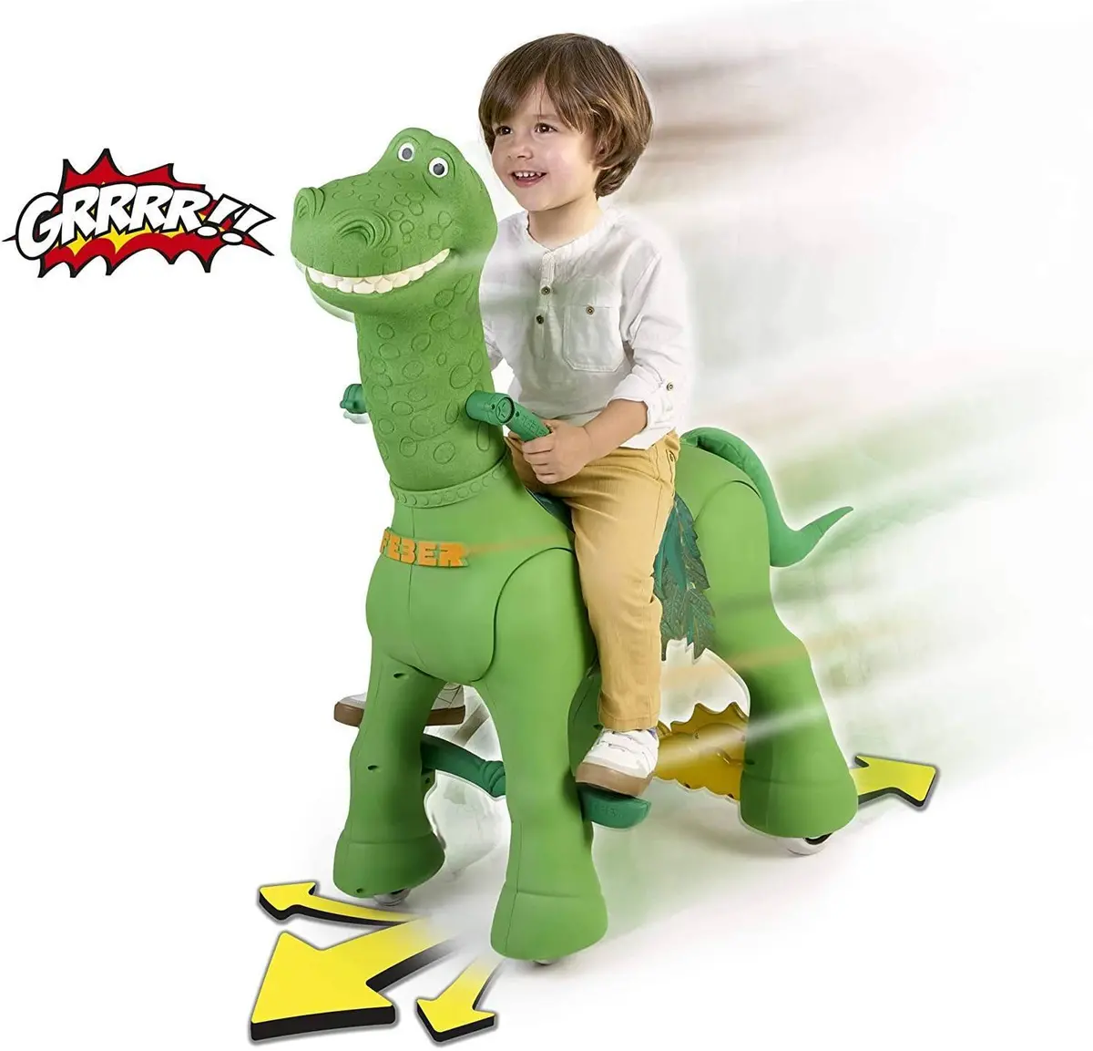 Feber My Friendly Dino Dinosaur 12V Battery Rideon With Sounds 1