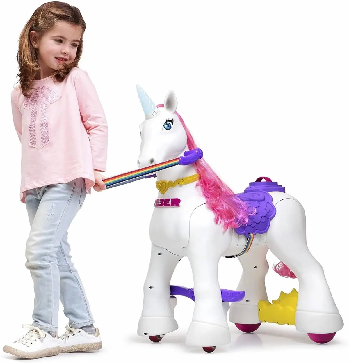 Feber My Lovely Unicorn 12V Battery Ride-On 1