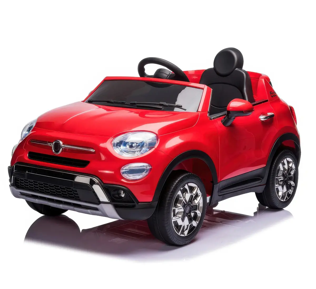 Fiat 500X 12V Battery Electric Ride-On Car - Red 1