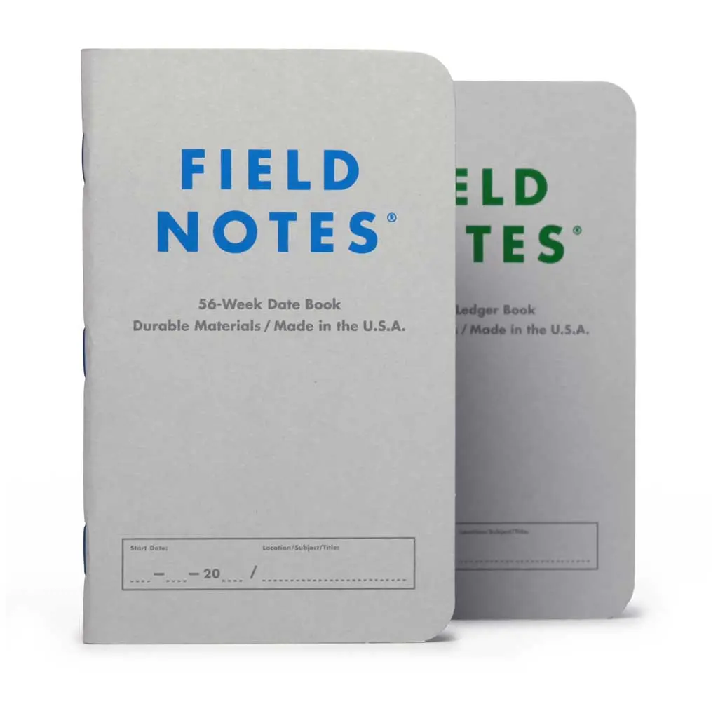 Index Ledger And Date Book | 2-Pack 1