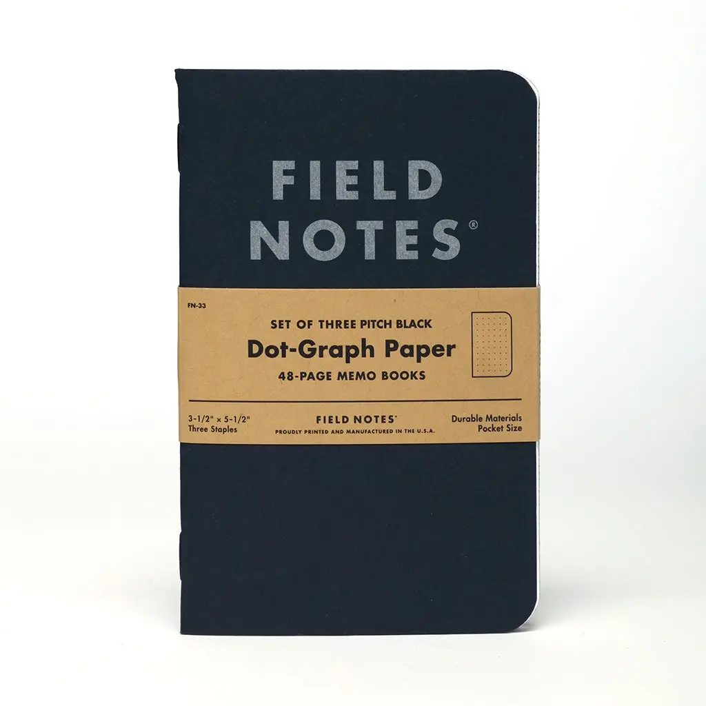 Memo Book | Dot-Graph | 3-Pack 1