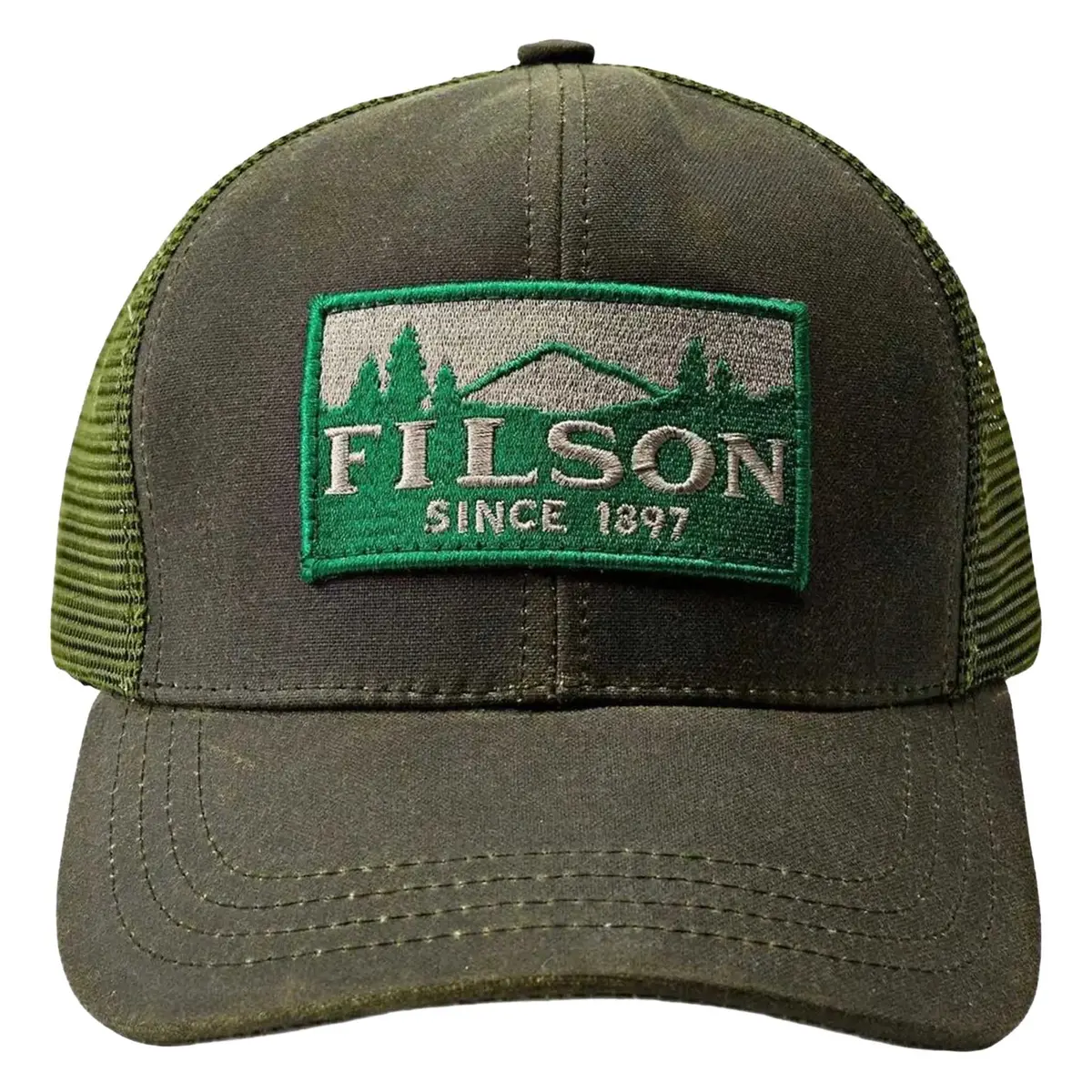 Scenic Waxed Logger Mesh Cap 1