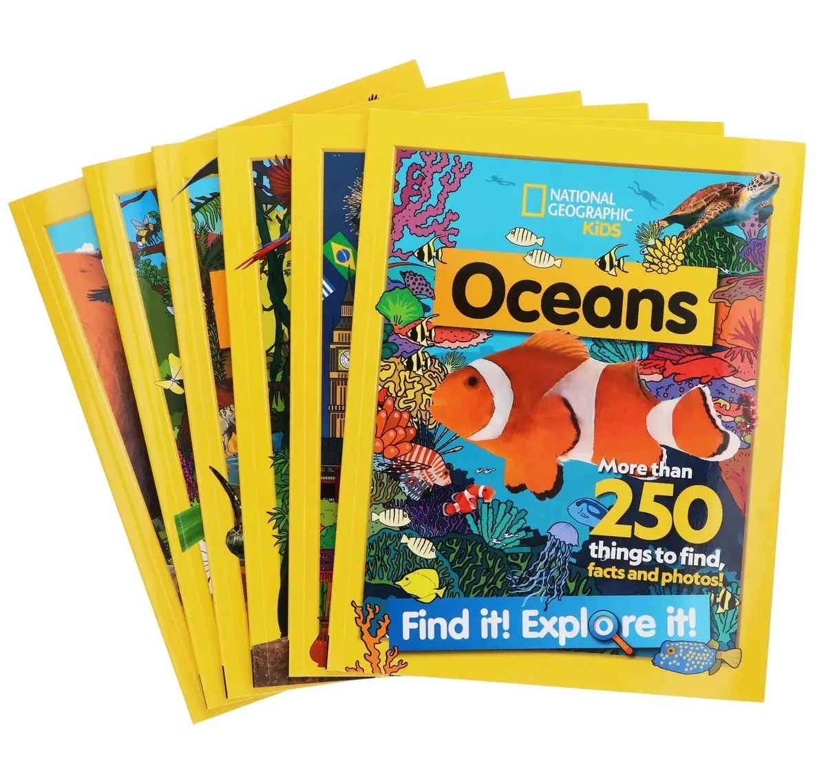 Find It! Explore It! By National Geographic Kids Book Assortment 1