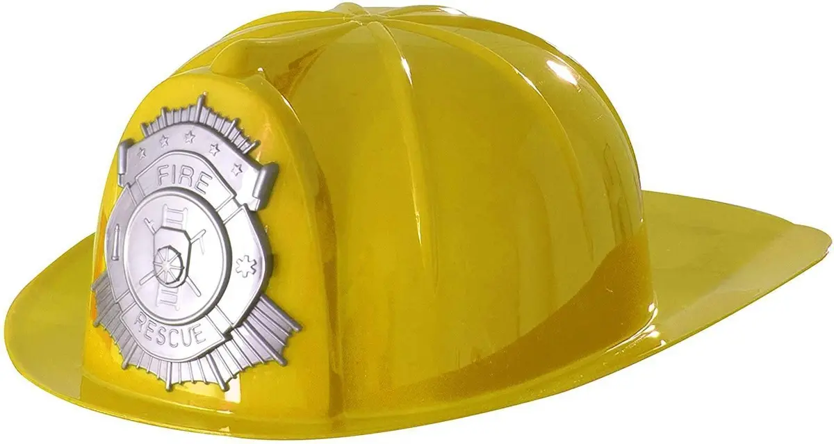 Fireman Fire Helmet Yellow 1
