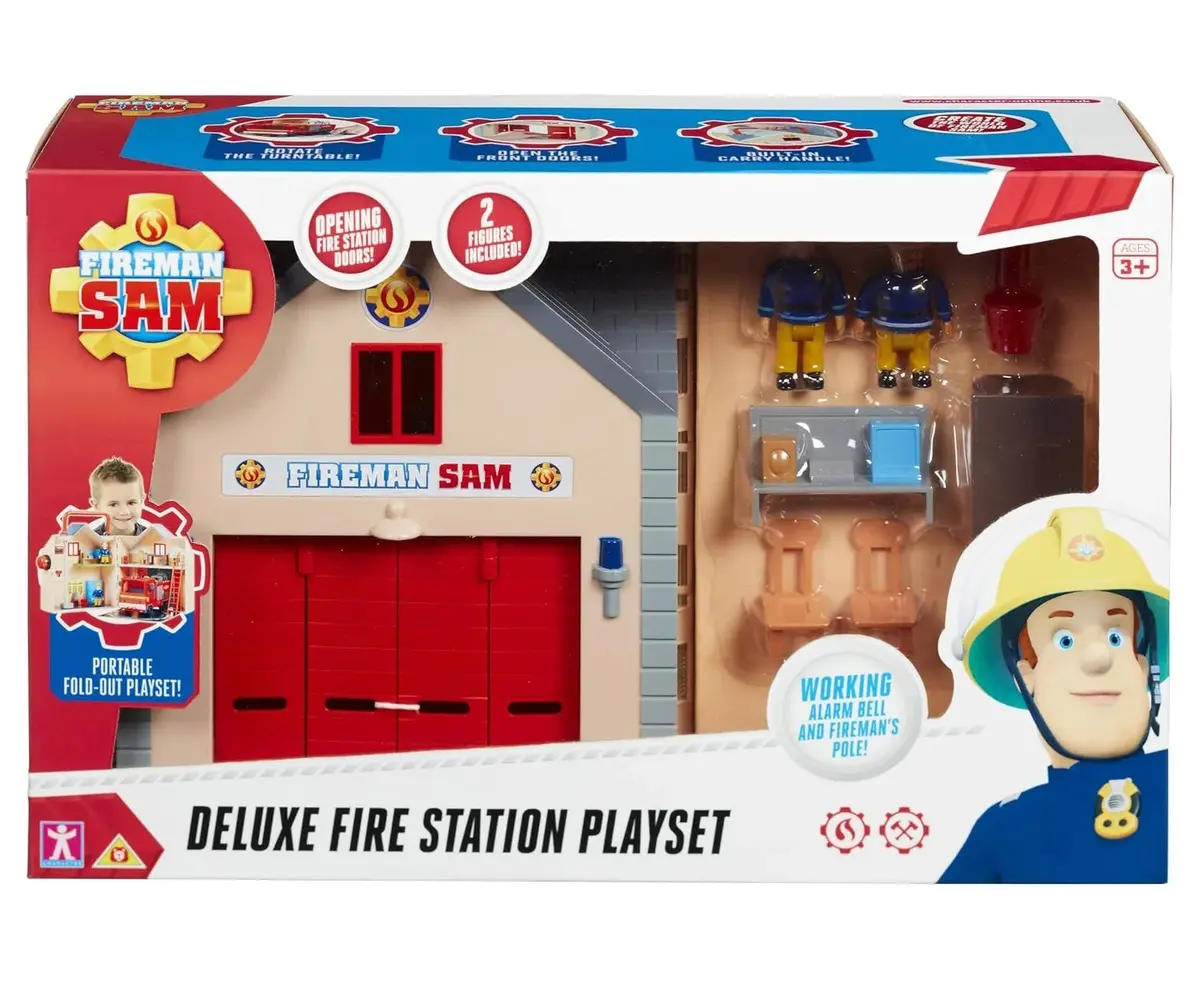 Fireman Sam Deluxe Fire Station Playset 1