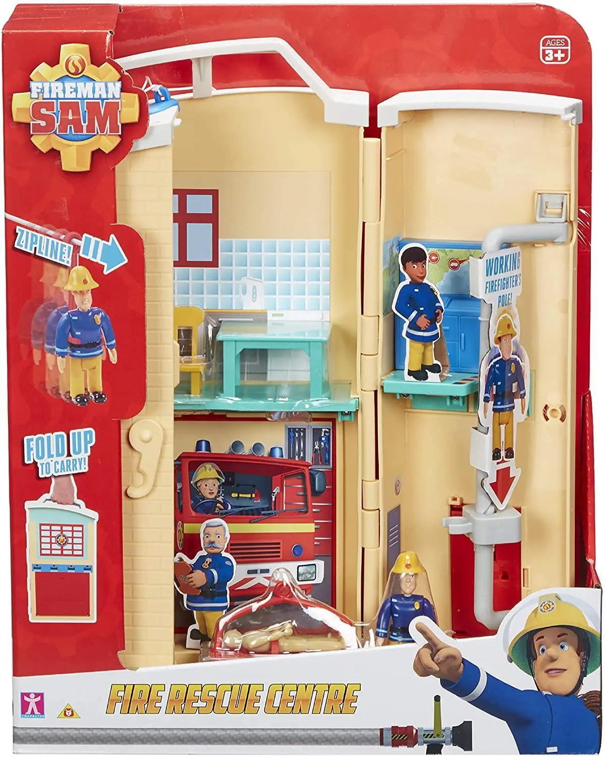 Fireman Sam Fire Rescue Centre Fire Station Playset 1