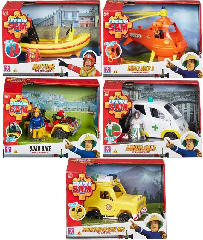 Fireman Sam Mini Vehicles - Assorted 1