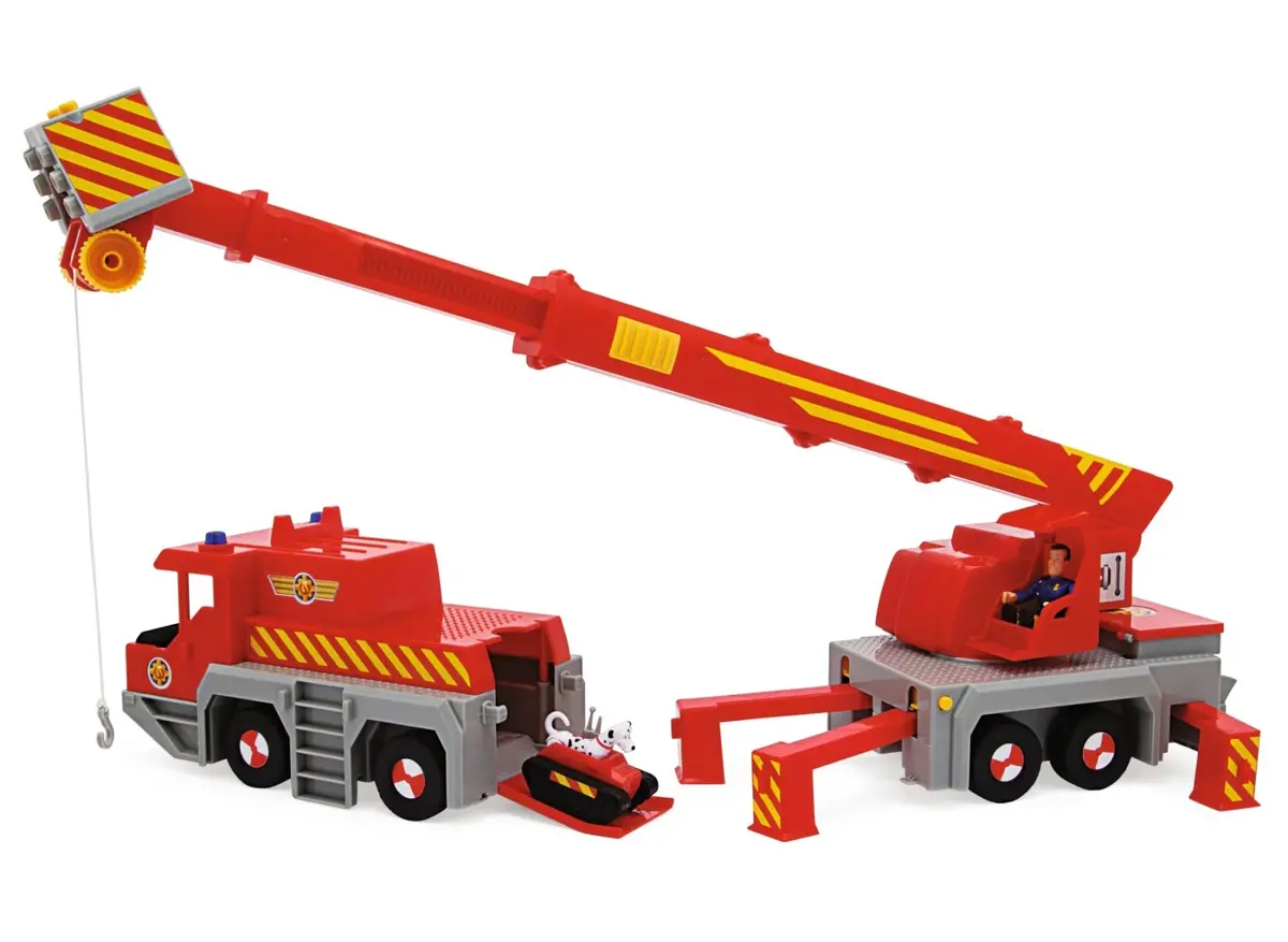 Fireman Sam Rescue Crane 2-In-1 Playset 1