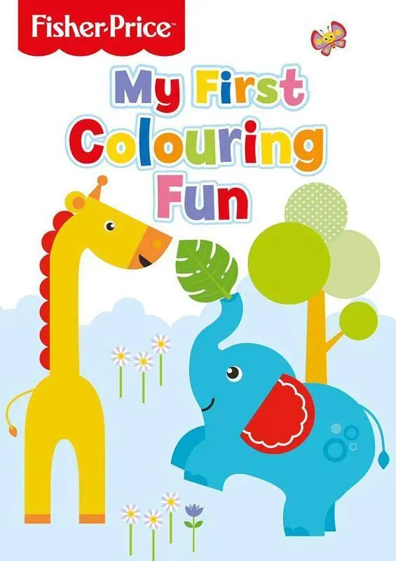 Fisher-Price Colouring Book Giraffe 1