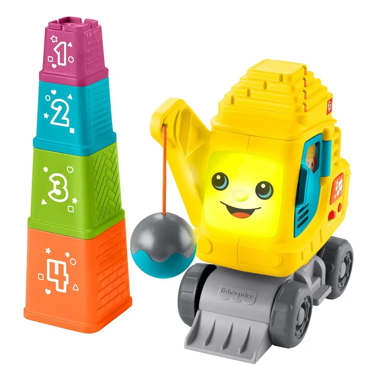 Fisher-Price Count & Stack Crane 1