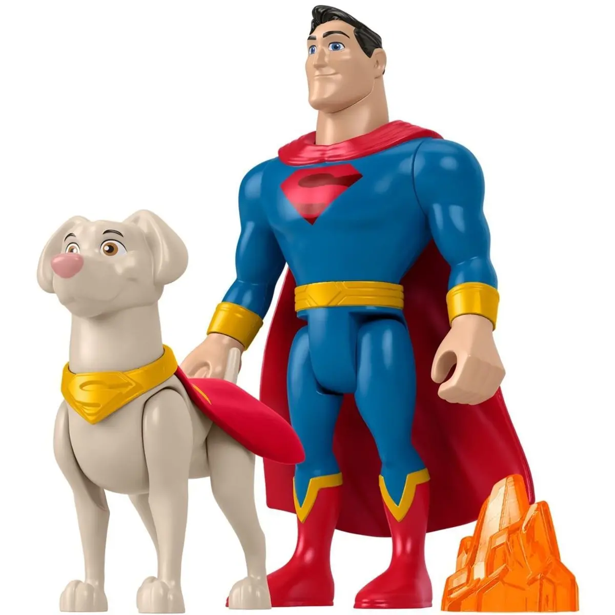 Fisher-Price Dc League Of Super-Pets Superman & Krypto 1