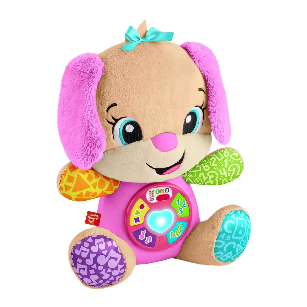 Fisher-Price Laugh & Learn Smart Stages Sis Pink Plush 1