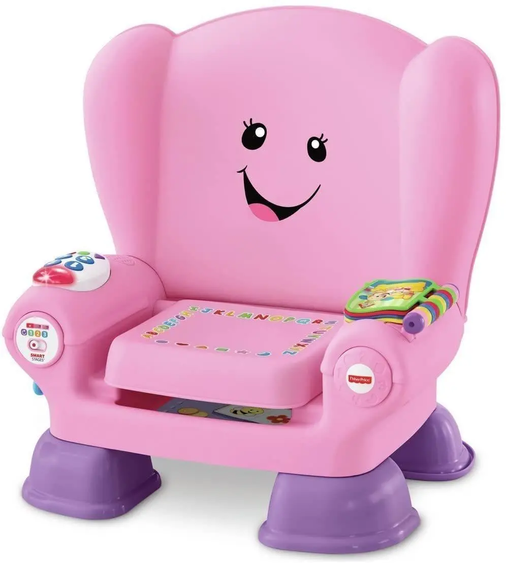 Fisher-Price Laugh & Learn Smart Stage Pink Activity Chair Baby & Toddler 1