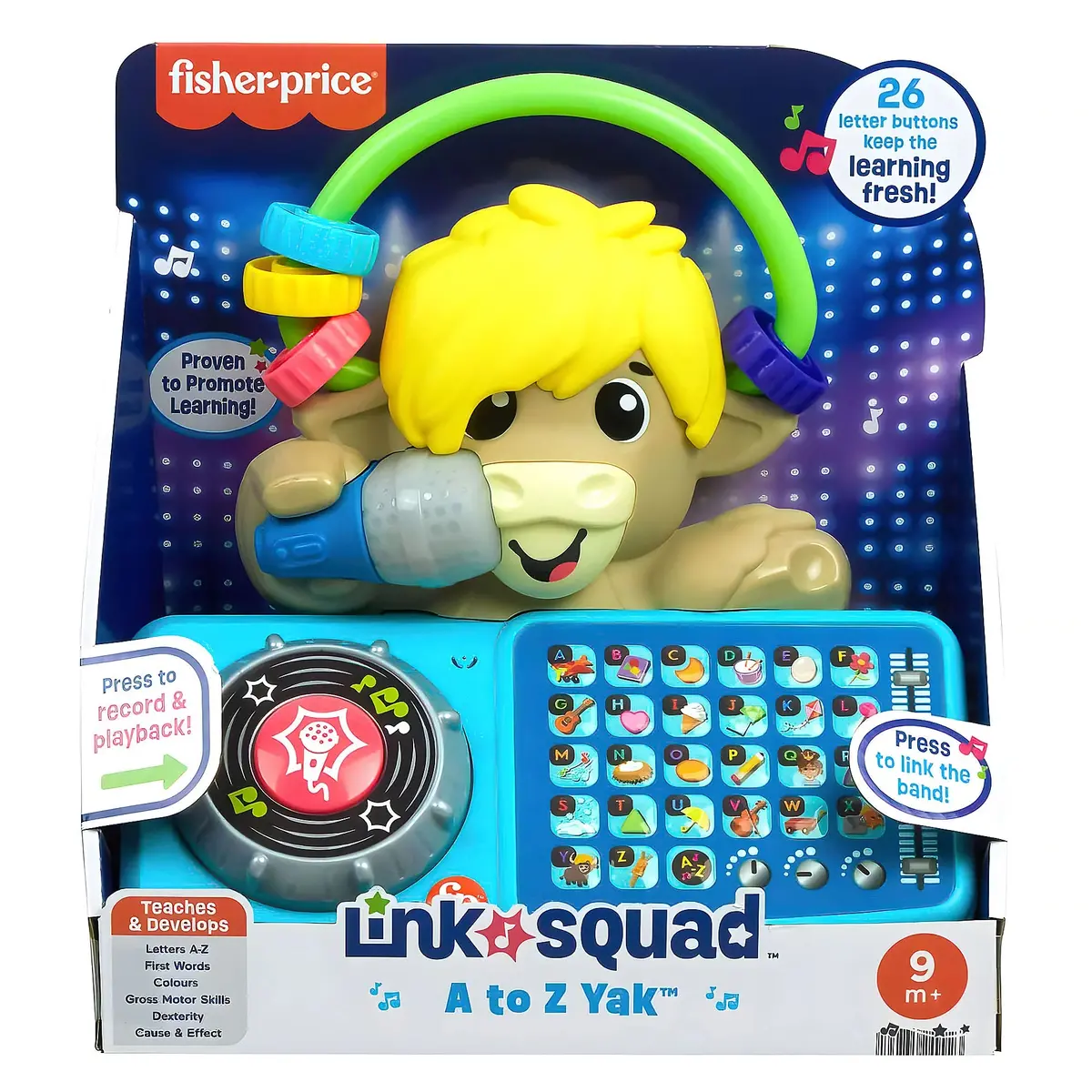 Fisher-Price Link Squad A To Z Yak Musical Learning Toy 1