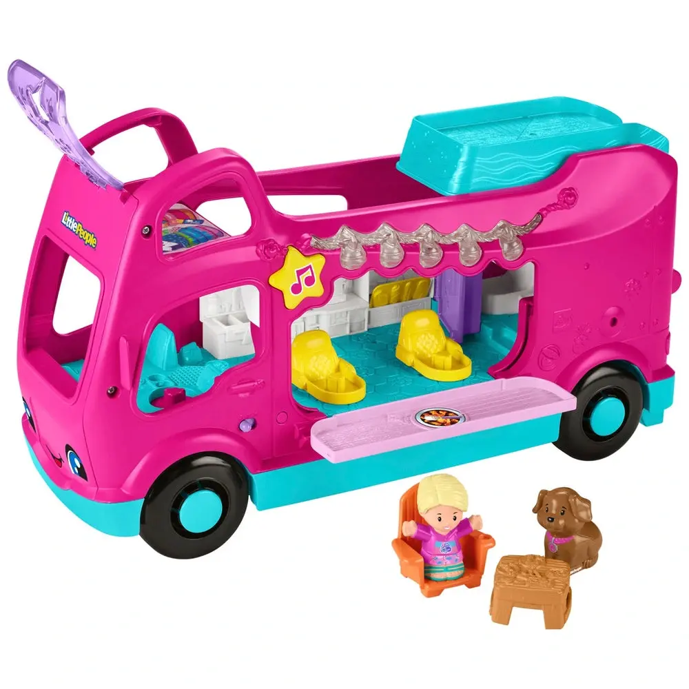 Little People Barbie Little Dream Camper Rv Playset 1