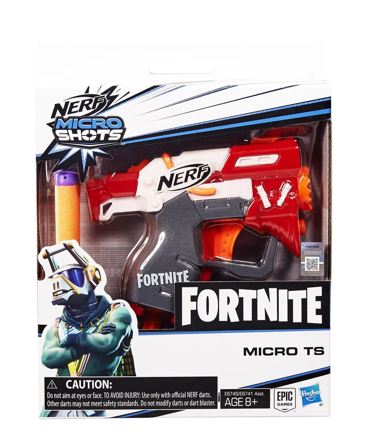 Fortnite Ts Nerf Microshots Dart-Firing Toy Blaster And 2 Nerf Darts 1