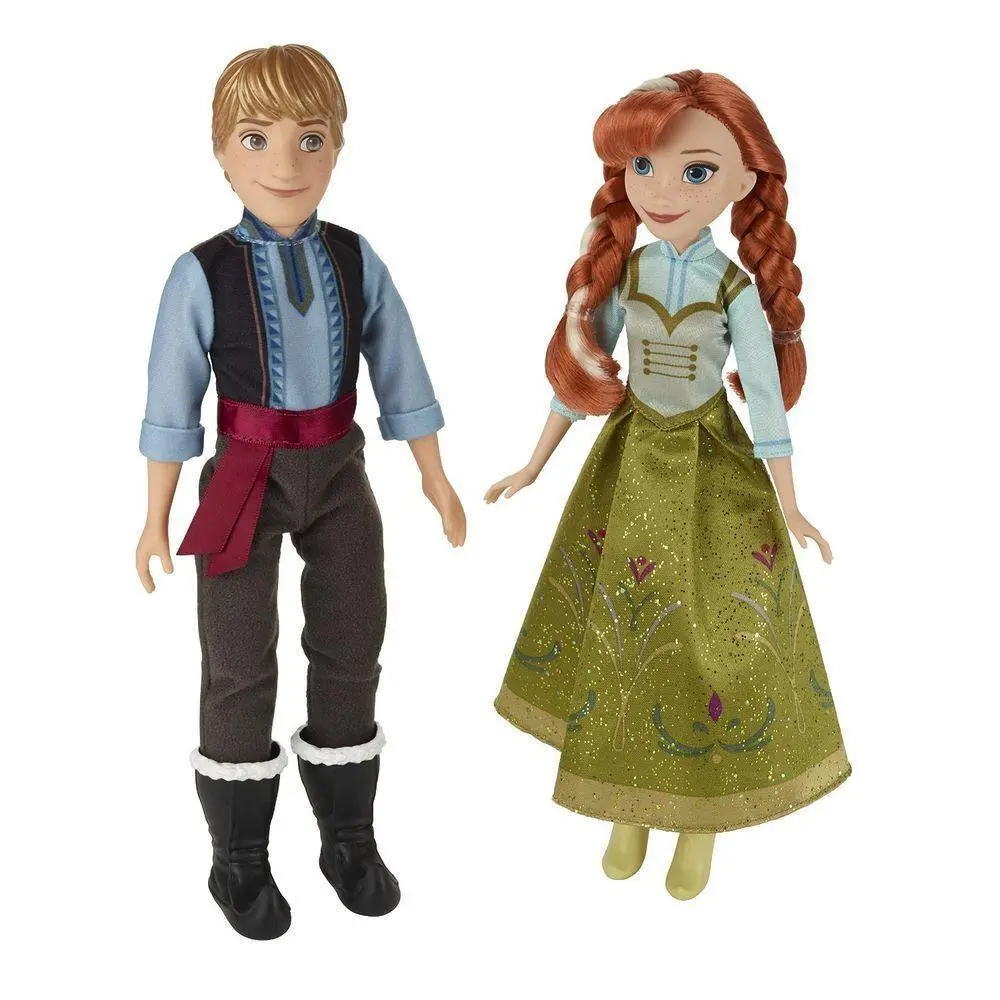 Frozen Disney Frozen Anna And Kristoff Doll (Pack Of 2) Dolls 1