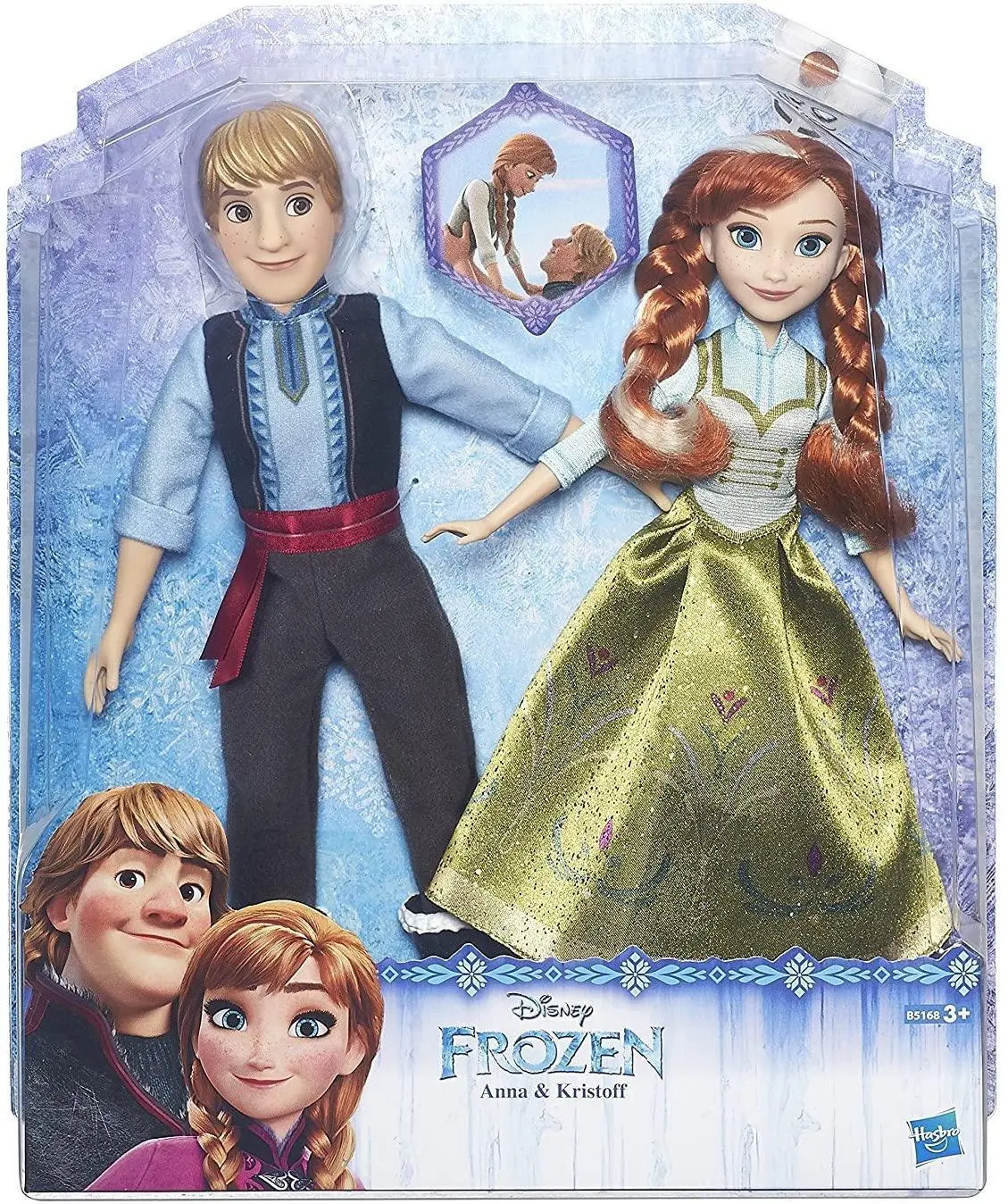 Frozen Disney Frozen Anna And Kristoff Doll (Pack Of 2) Dolls 2
