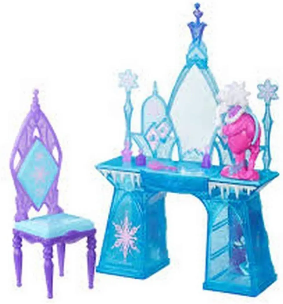 Disney Frozen Disney Snow Glimmer Vanity Set Dolls Accessories 2