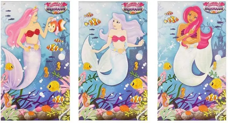 Fun Stationery Magical Mermaids Notebook - Assorted 1