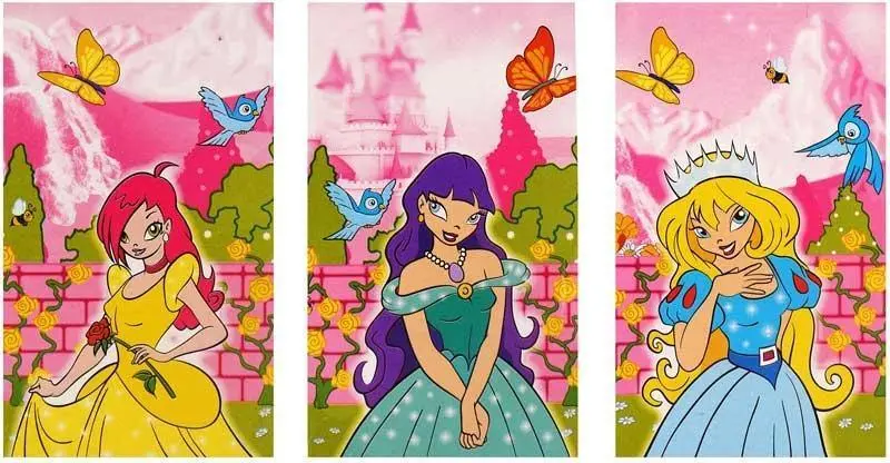 Fun Stationery Princess Notebook - Assorted 1
