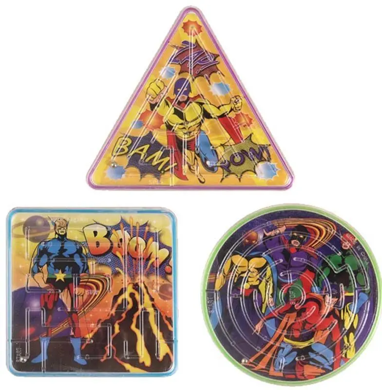 Fun Toys Puzzle Maze Superhero - Assortment 1
